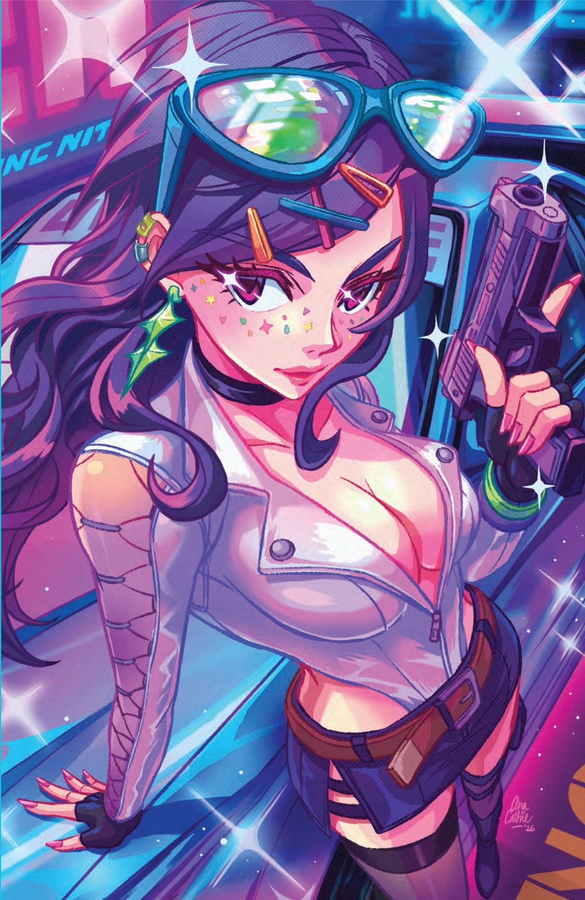 Gun Honey #2 ANACATHIE HeroesCon Exclusive Virgin Variant