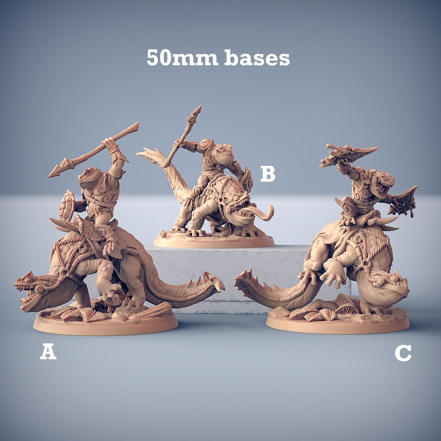 Gurun Salamander Riders (Bullywug Cavalry Unit)