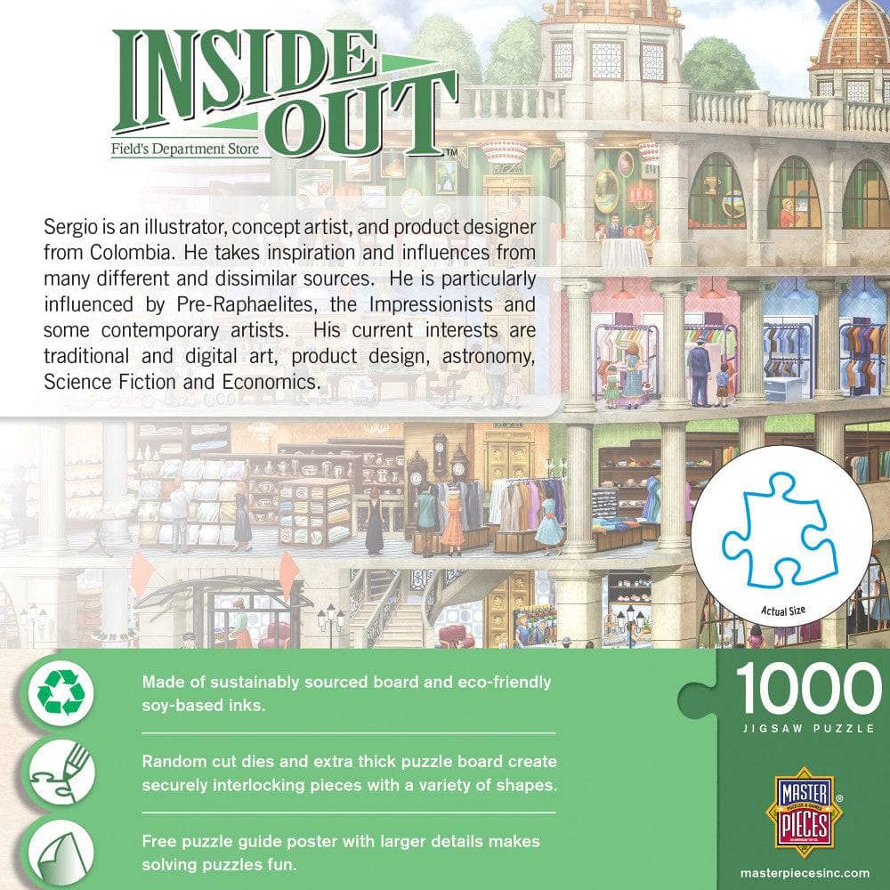 Inside Out - Field's Department Store 1000 Piece Jigsaw Puzzle