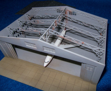 6mm Aircraft Hangar (Matboard) - 285CSS154