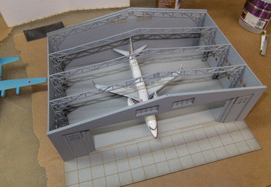 6mm Aircraft Hangar (Matboard) - 285CSS154