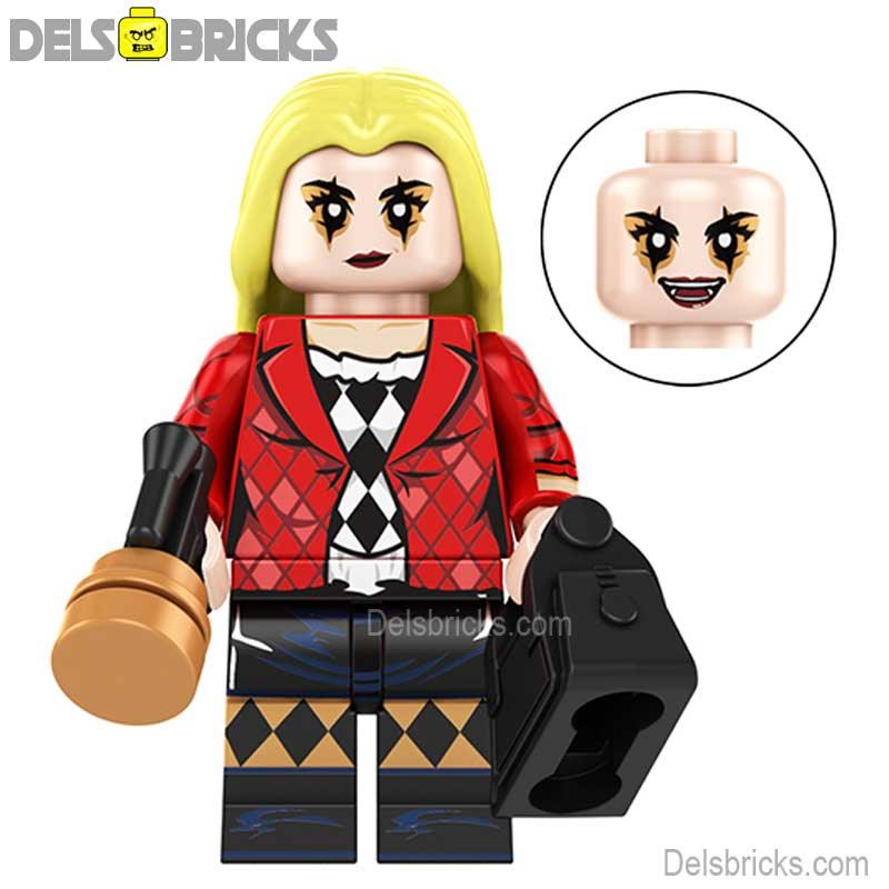 Harley Quinn from Joker 2 lady gaga Lego Minifigures Custom Toys 3