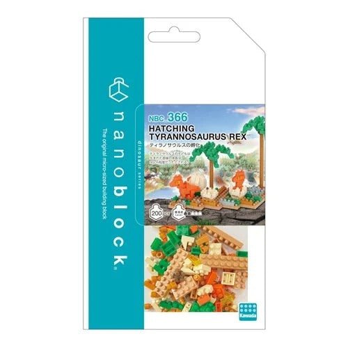Hatching Tyrannosaurus Rex Dinosaur Nanoblock Constructible Figure