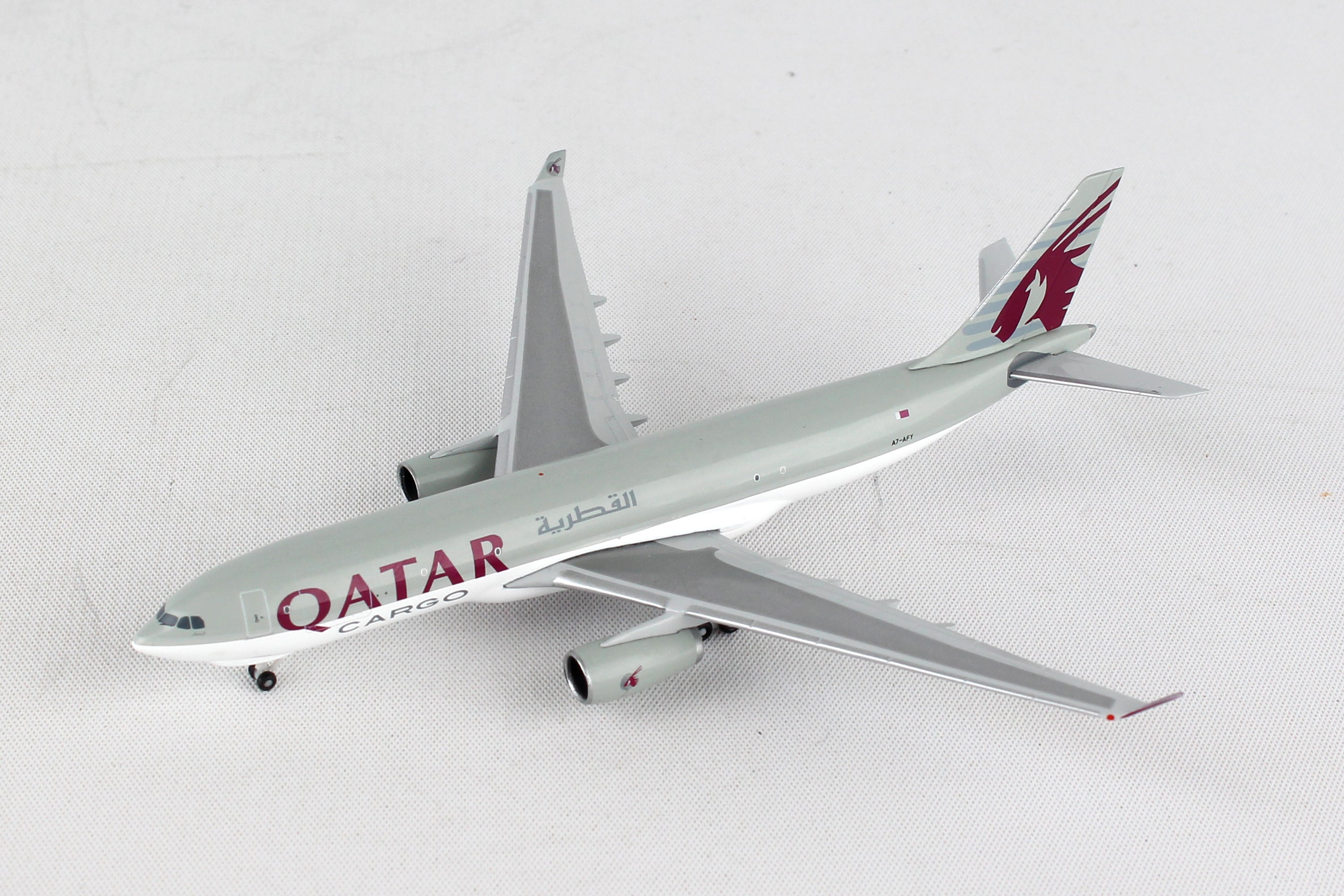 Herpa Wings HE529884 Qatar Cargo A330-200F 1/500 Reg#A7-Afy