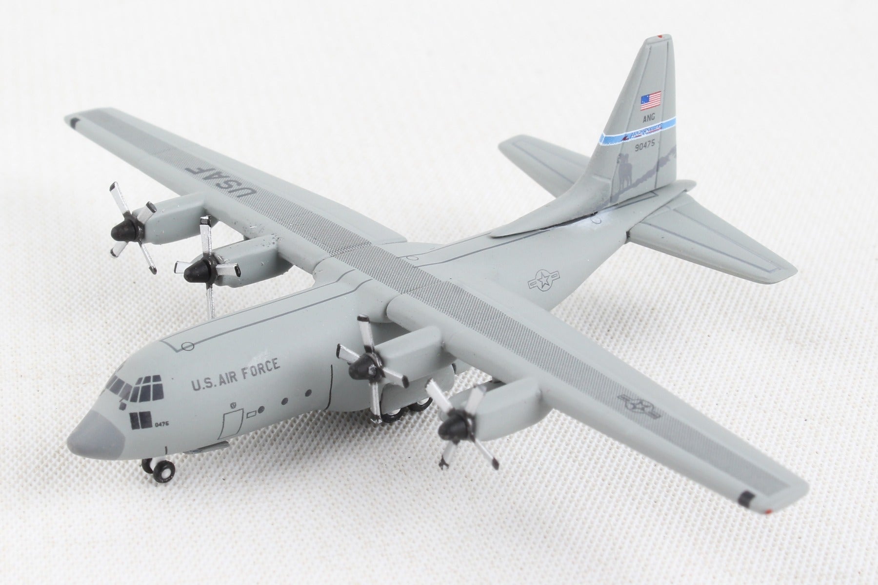 Herpa Wings HE530651 Usaf C-130H 1/500 Nevada Ang High Rollers