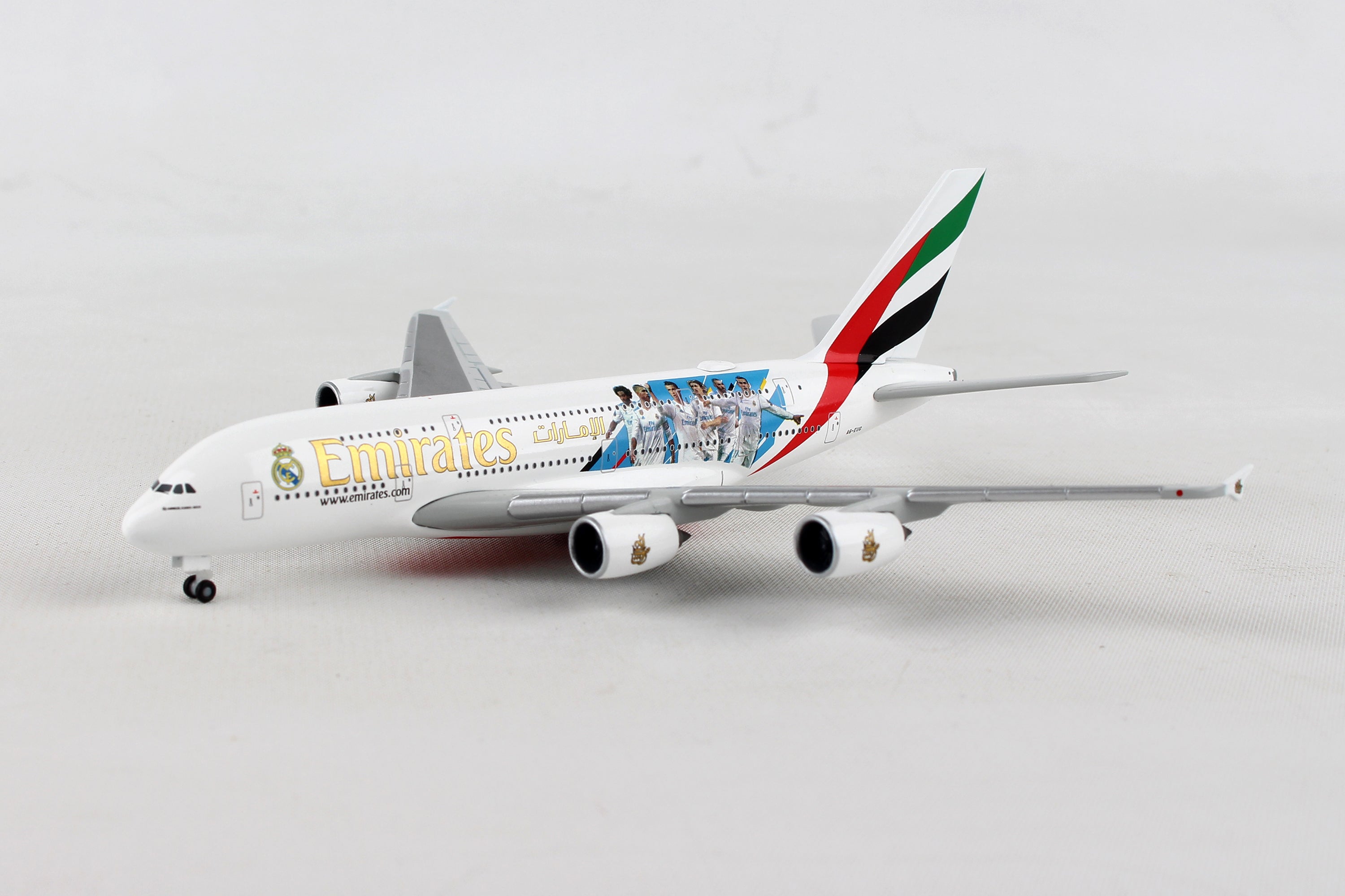 Herpa Wings HE531931 Emirates A380 1/500 Real Madrid 2018