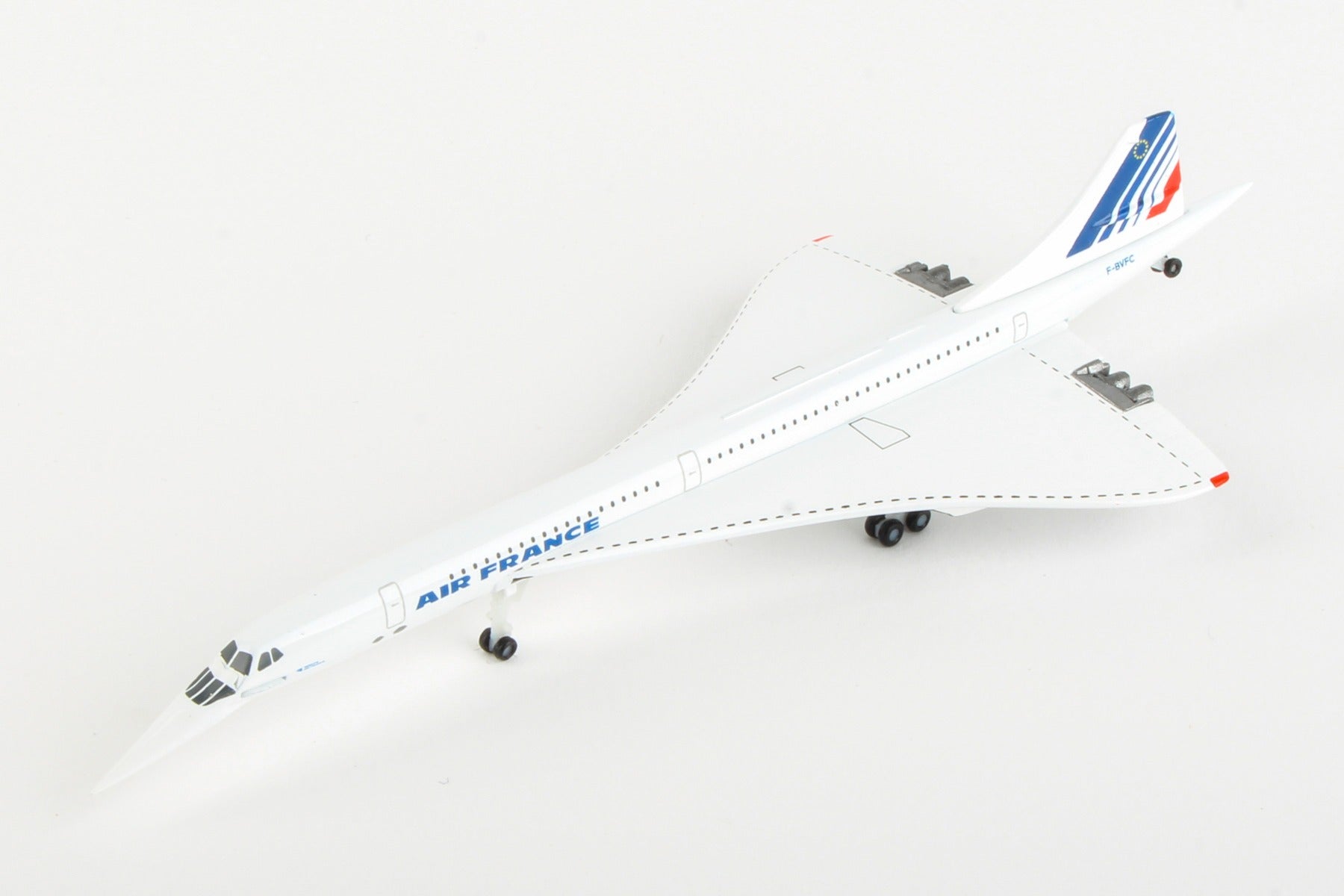 Herpa Wings HE532839 Air France Concorde 1/500 Nose Down