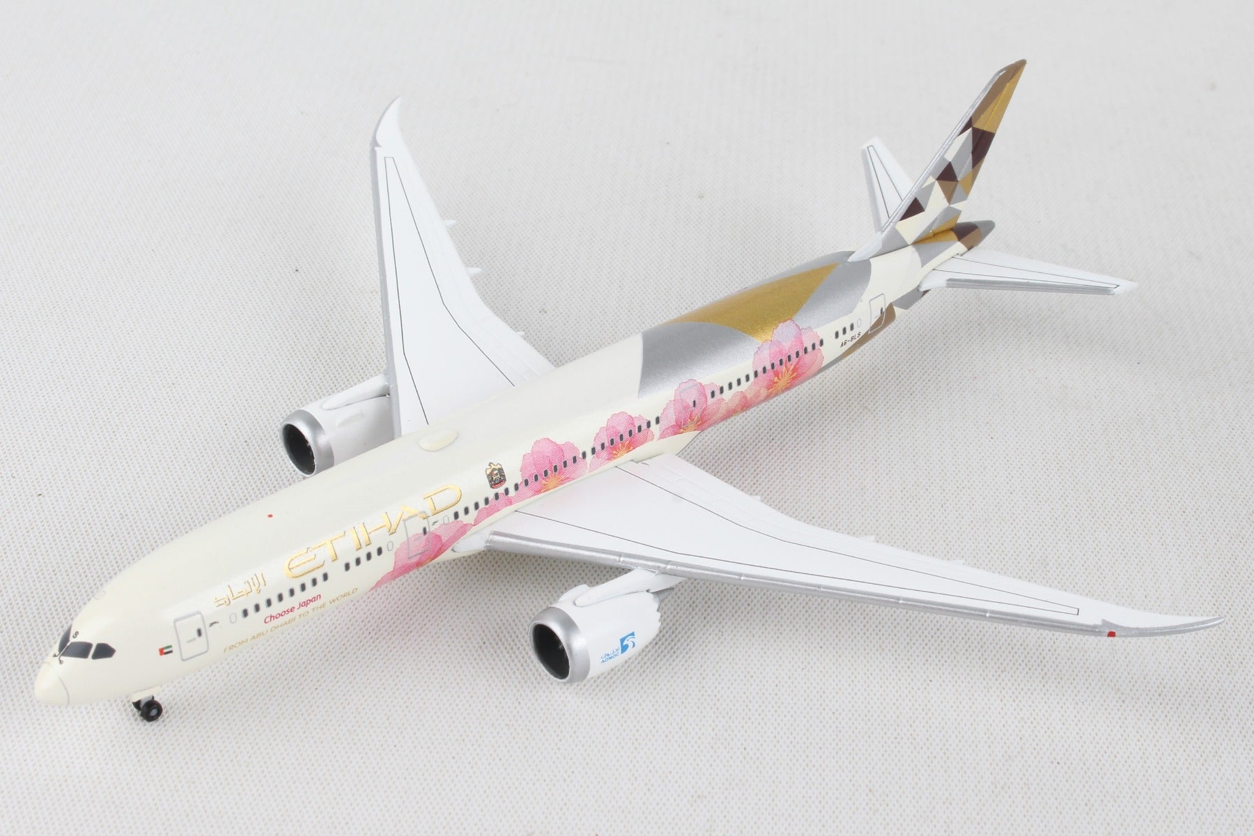Herpa Wings HE534611 Etihad 787-9 1/500 Choose Japan