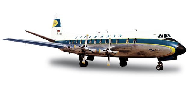 Herpa Wings HE554220 Lufthansa Viscount 800 1/200