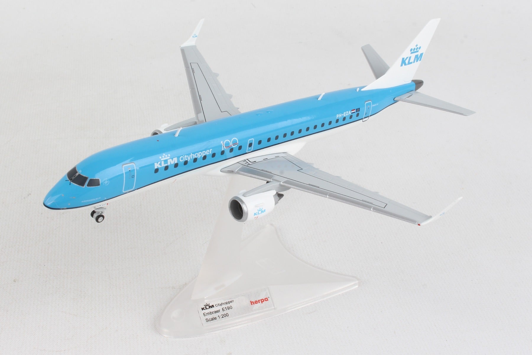 Herpa Wings HE557580-001 Klm Erj190 1/200
