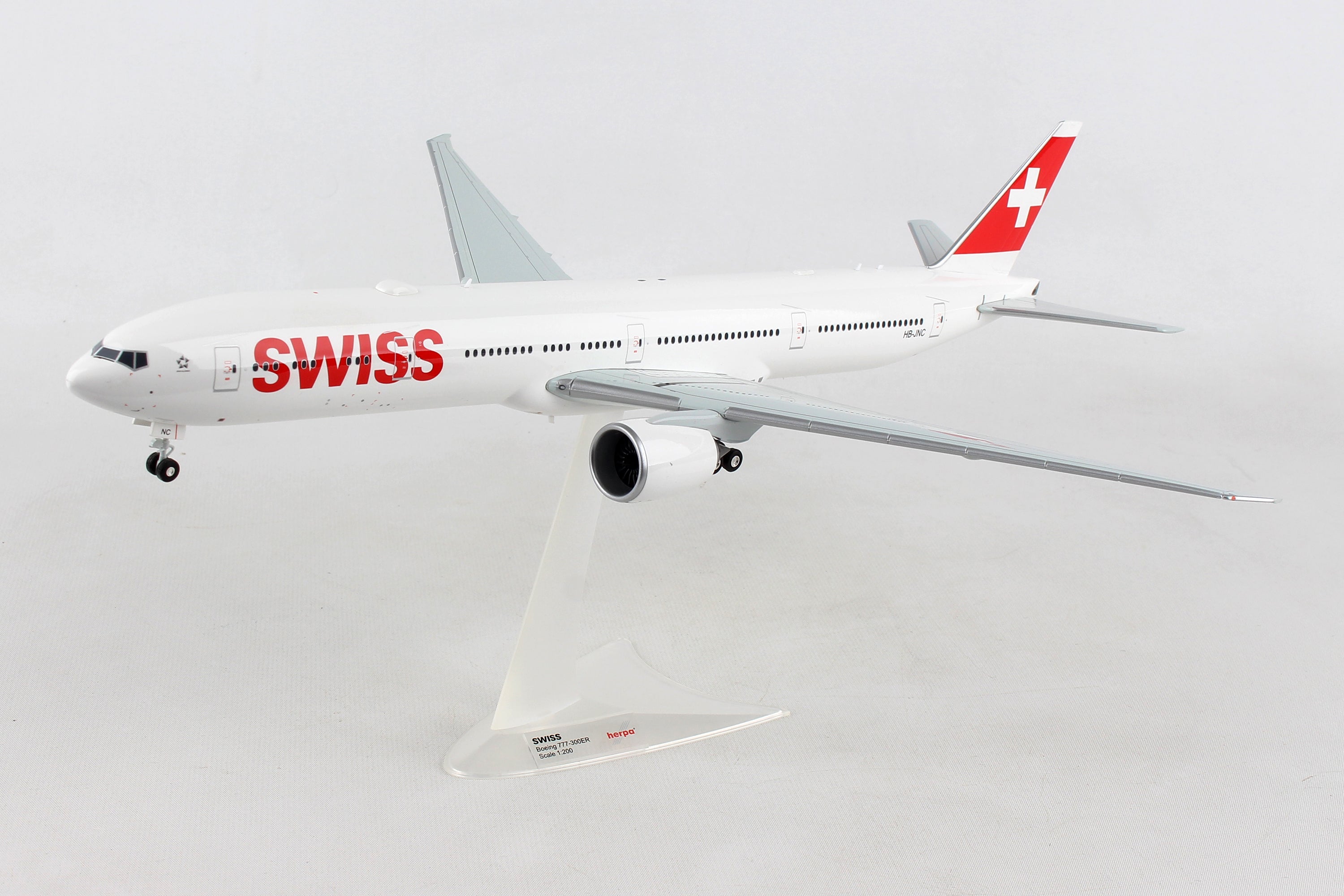 Herpa Wings HE559317 Swiss 777-300Er 1/200