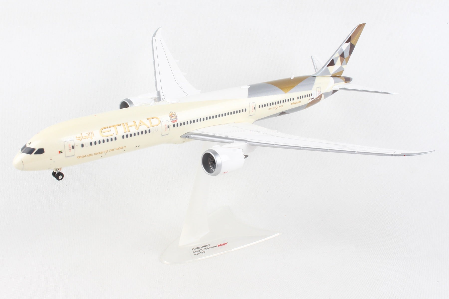 Herpa Wings HE559676 Etihad 787-10 1/200