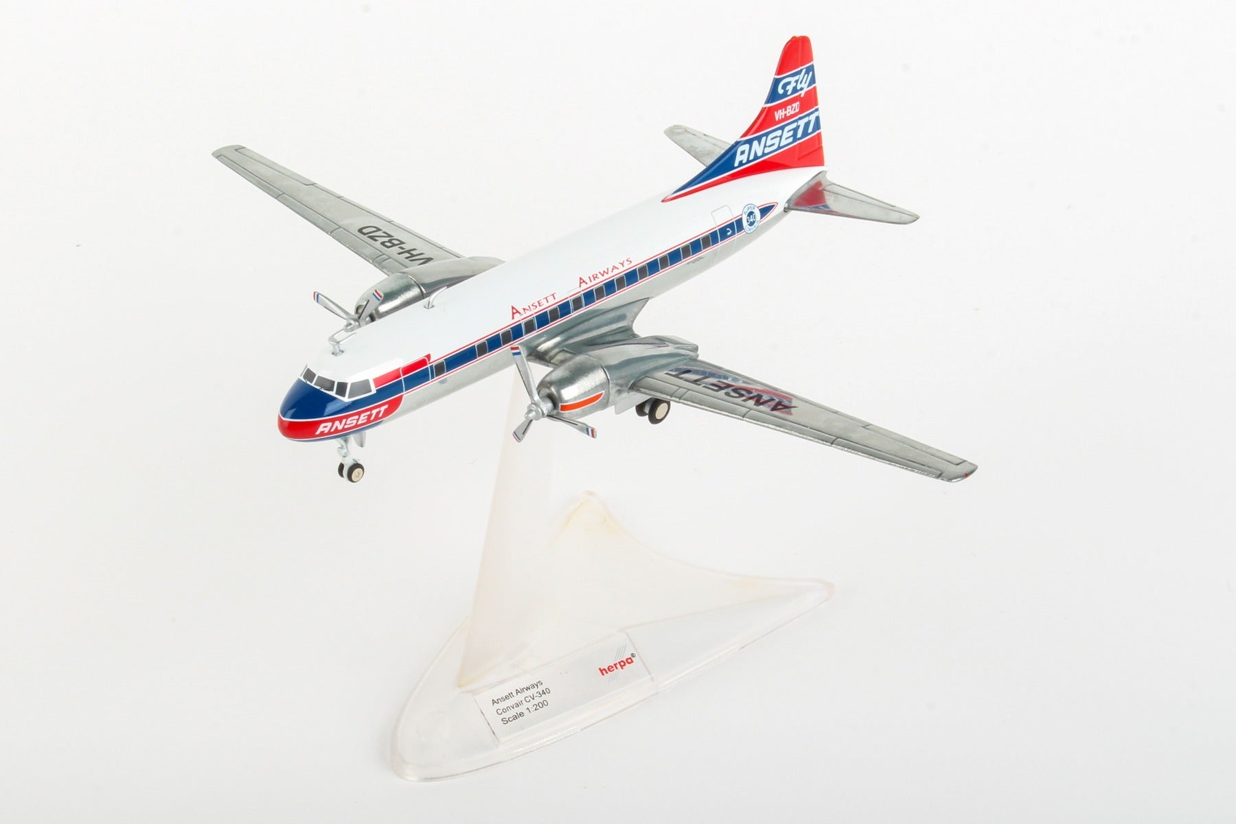 Herpa Wings HE559706 Ansett Cv-340 1/200