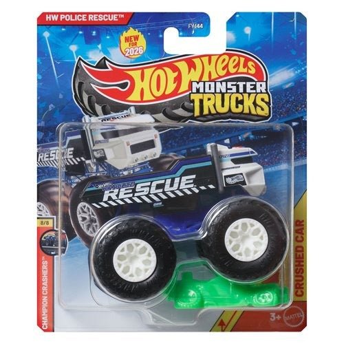 Hot Wheels Monster Trucks 1:64 Scale Vehicle 2026 - Select Vehicle(s) (5393)