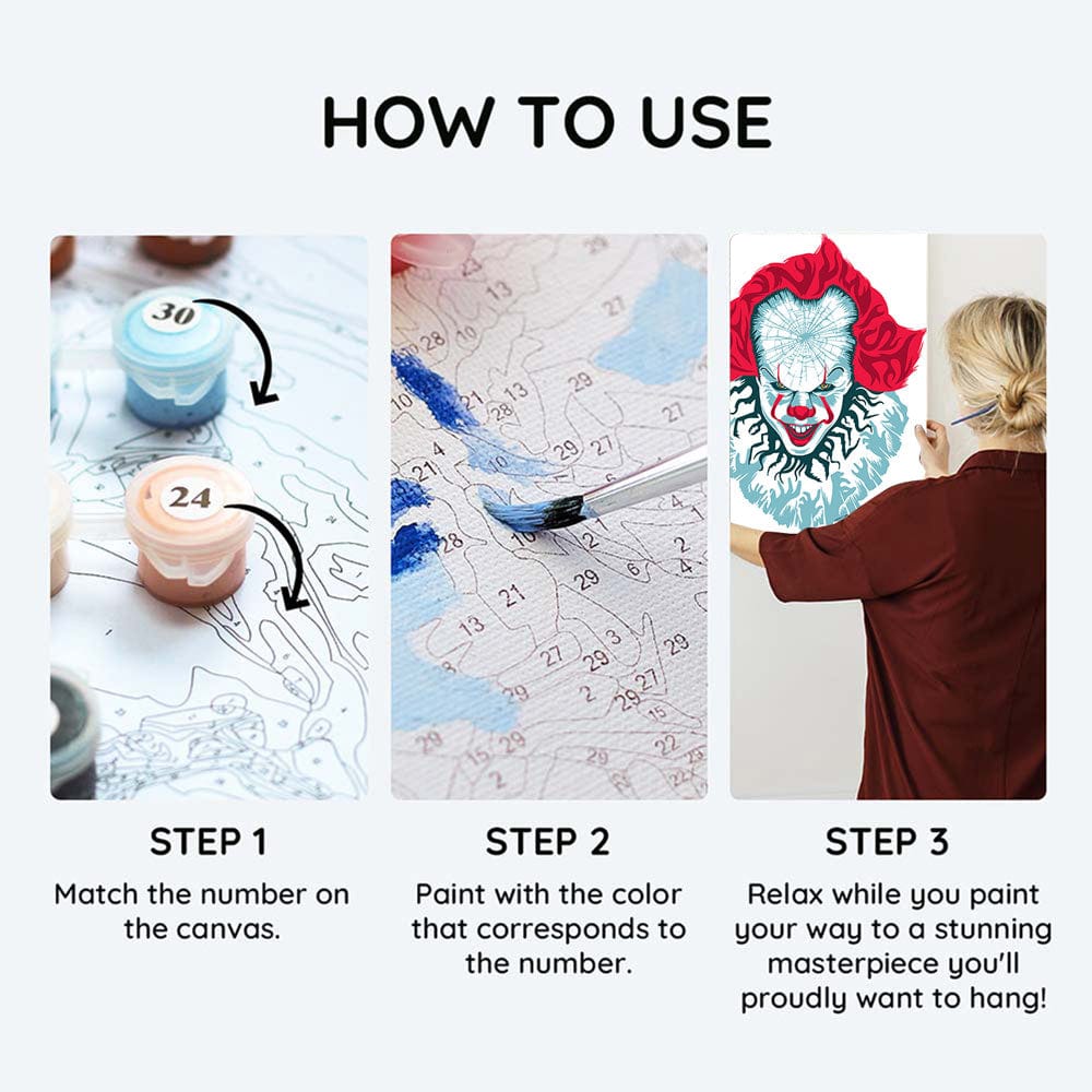 Pennywise - Paint By Numbers Kit