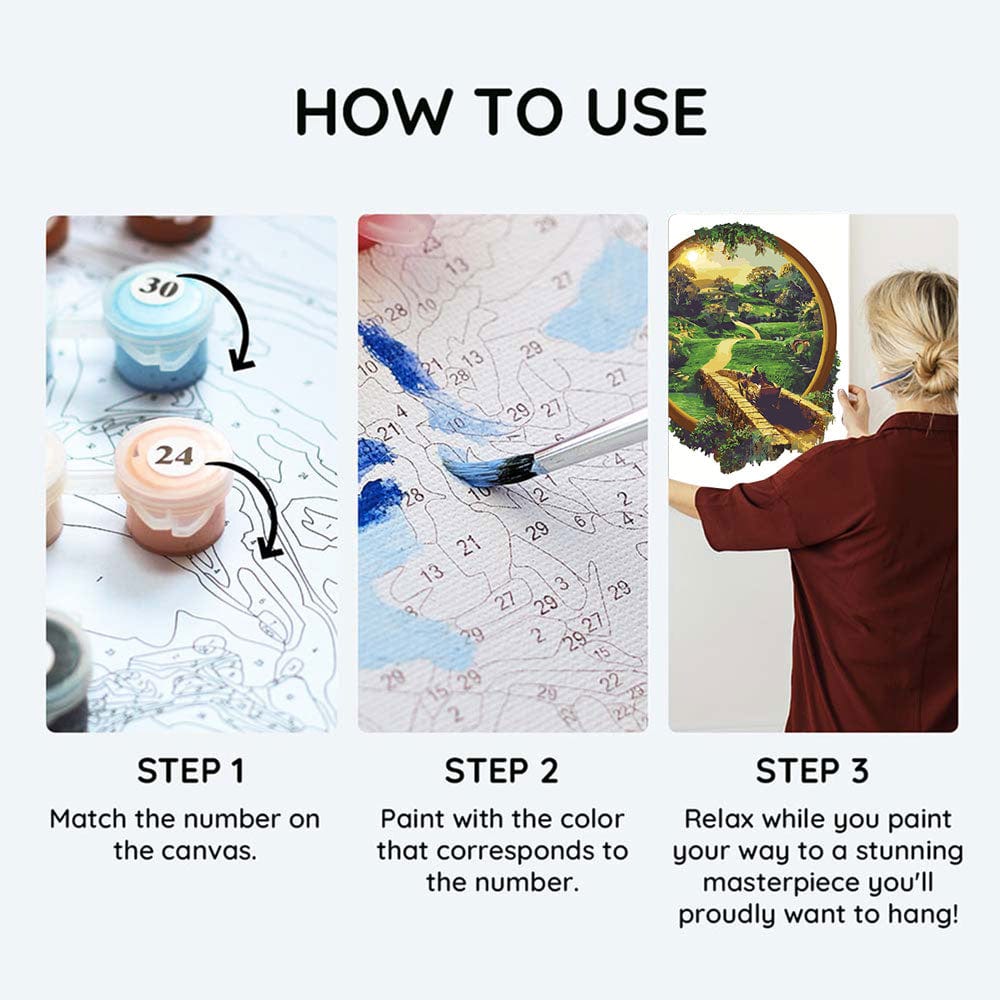 Road to the Shire - Paint By Numbers Kit