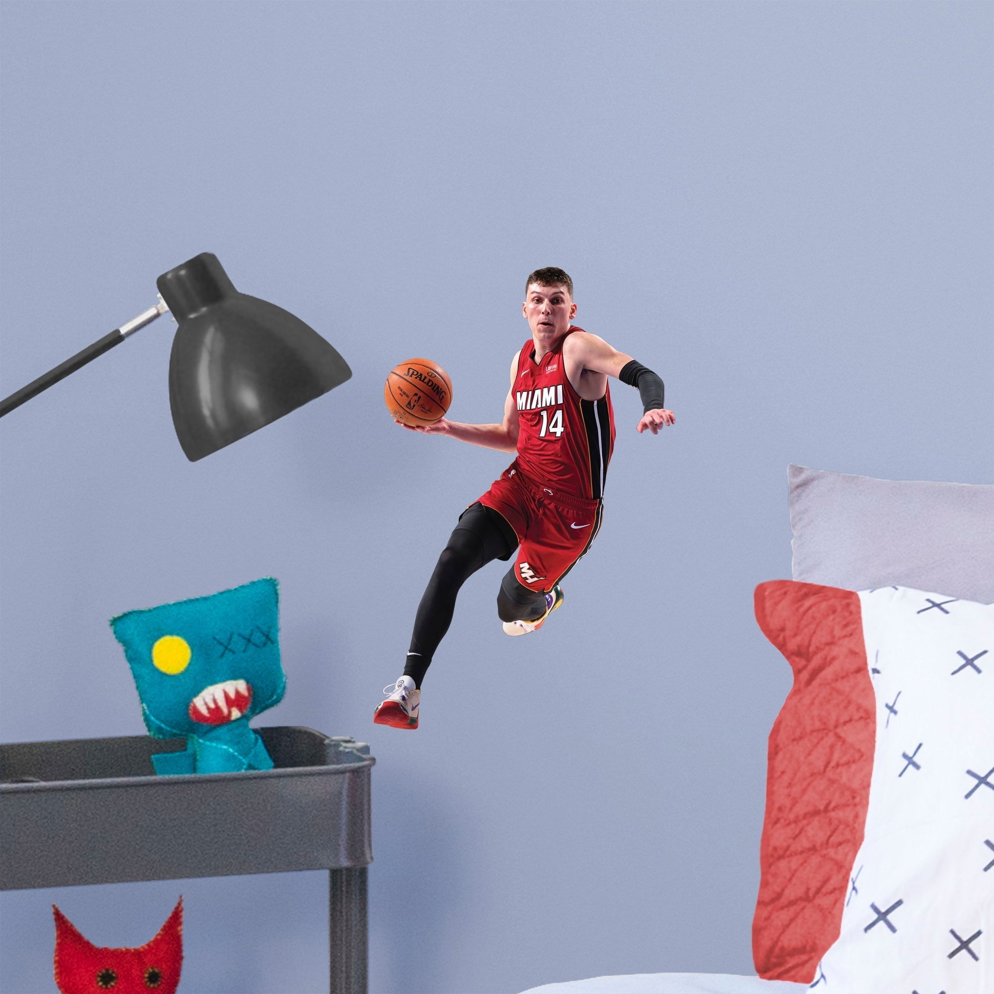 Tyler Herro - RealBig Collection - Official NBA - Miami Heat - Reusable Vinyl Wall Decals #1