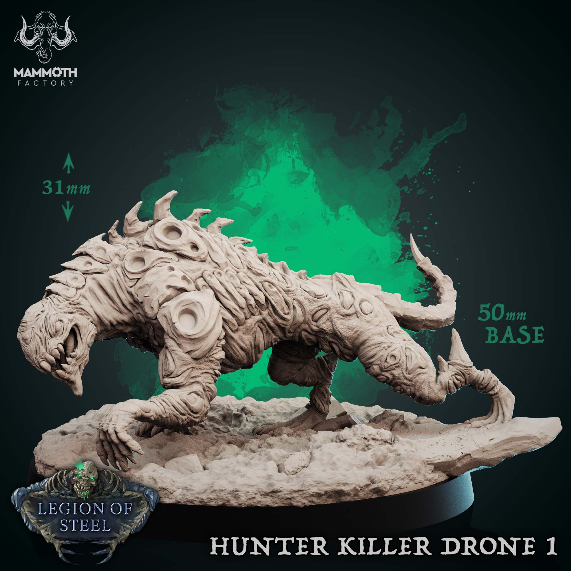 Hunter Killer Drone: Sculpt 1 (Eldritch Mole Rat, Maybe?)