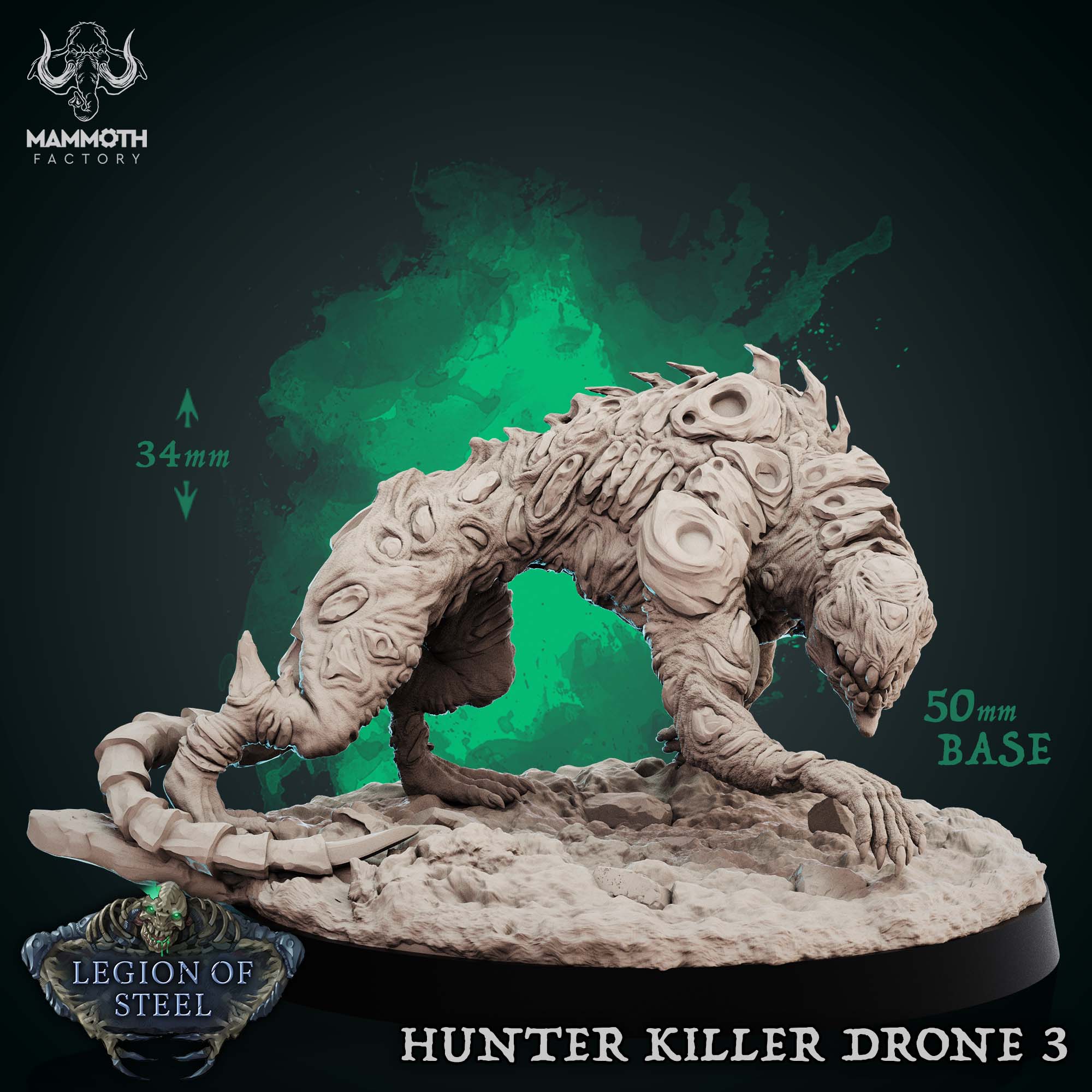 Hunter Killer Drone: Sculpt 3 (Eldritch Mole Rat, Maybe?)