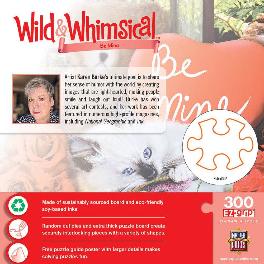 Wild & Whimsical - Be Mine 300 Piece EZ Grip Jigsaw Puzzle