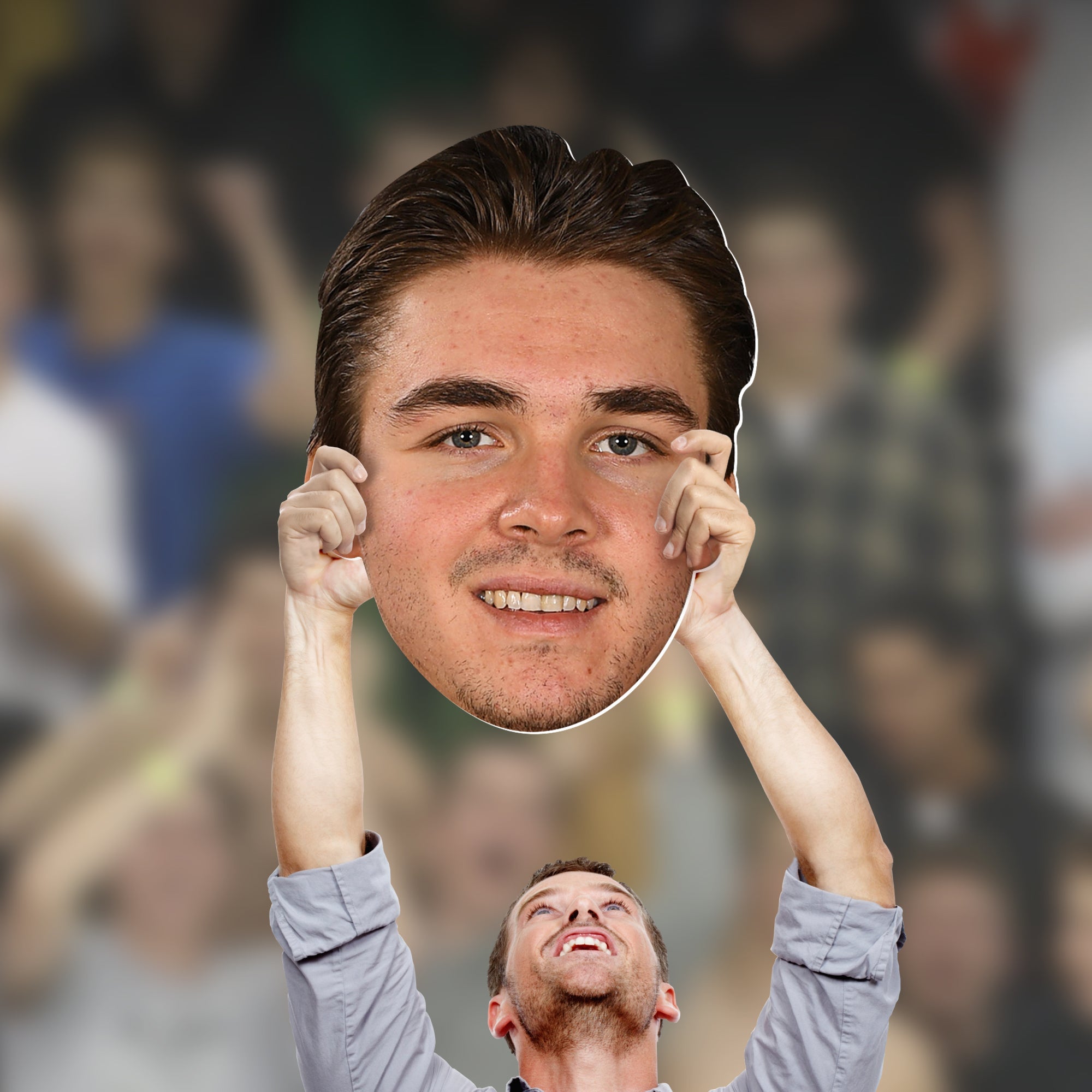 Clayton Keller - Big Head - Official NHL - Utah Mammoth - Foam Core Cutout