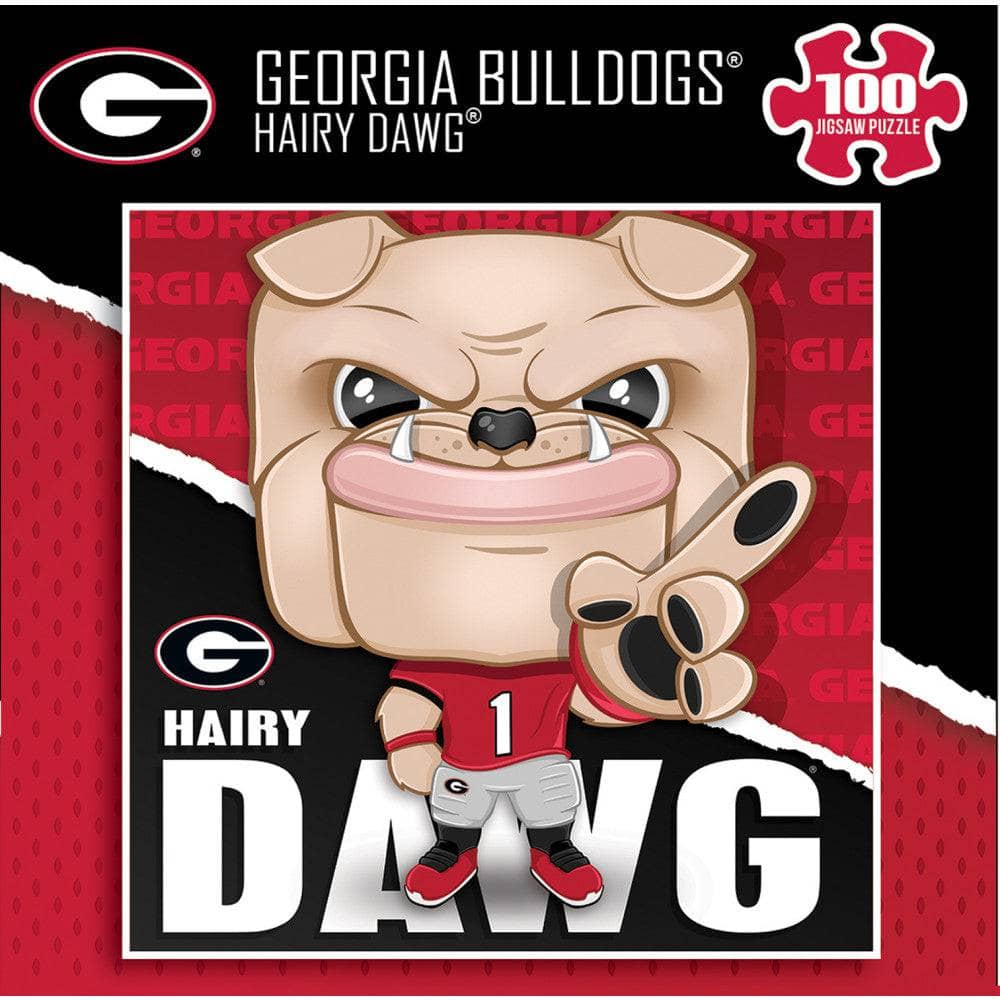 Georgia Bulldogs - NCAA Mascot 100 Piece Jigsaw Puzzle