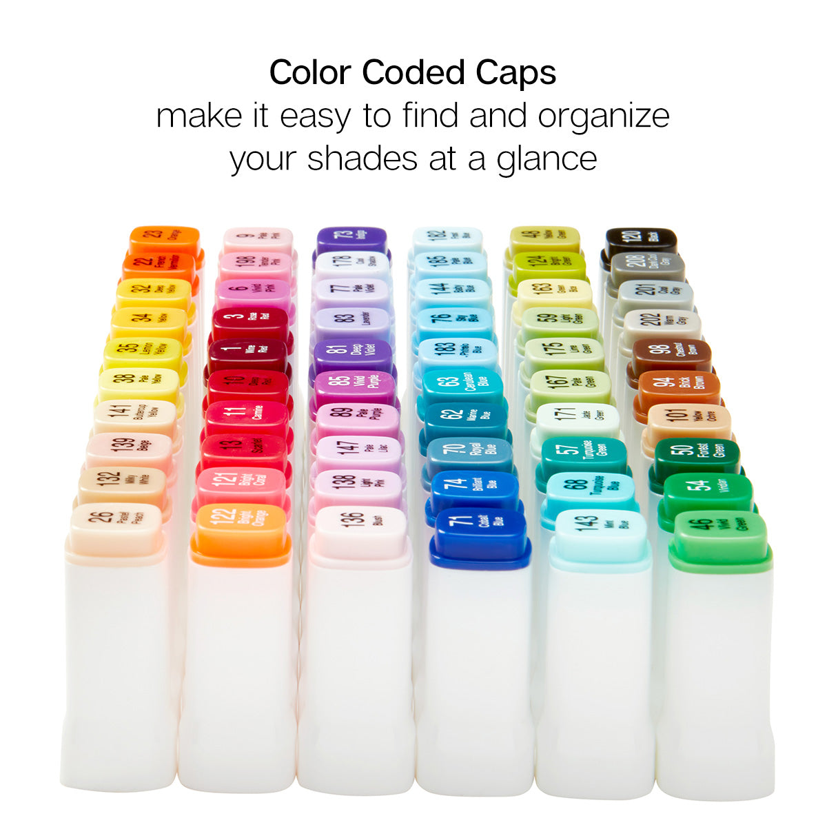 Double-Ended Alcohol Markers 60 Colors