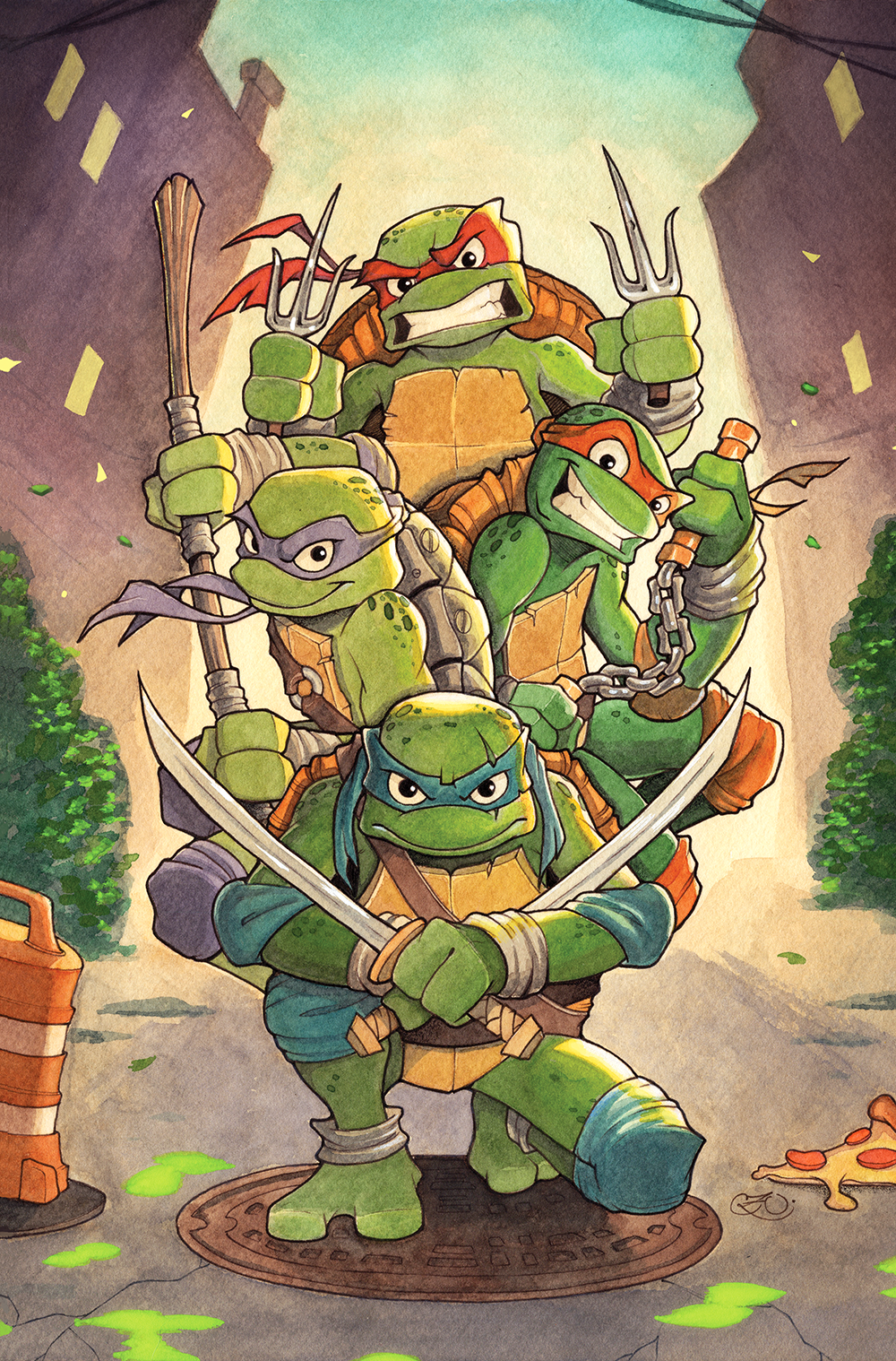 Teenage Mutant Ninja Turtles: Alpha #1 Variant RI Chrissie Zullo Uminga Virgin Exclusive (06/05/2024)