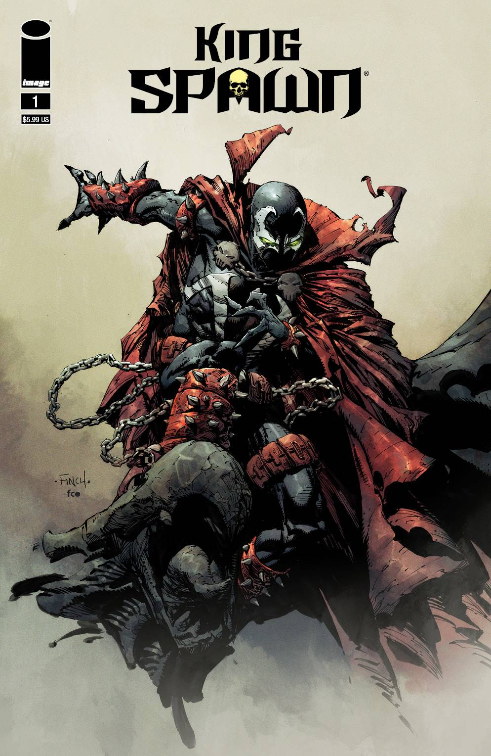King Spawn #1 C David Finch Variant (08/25/2021) Image