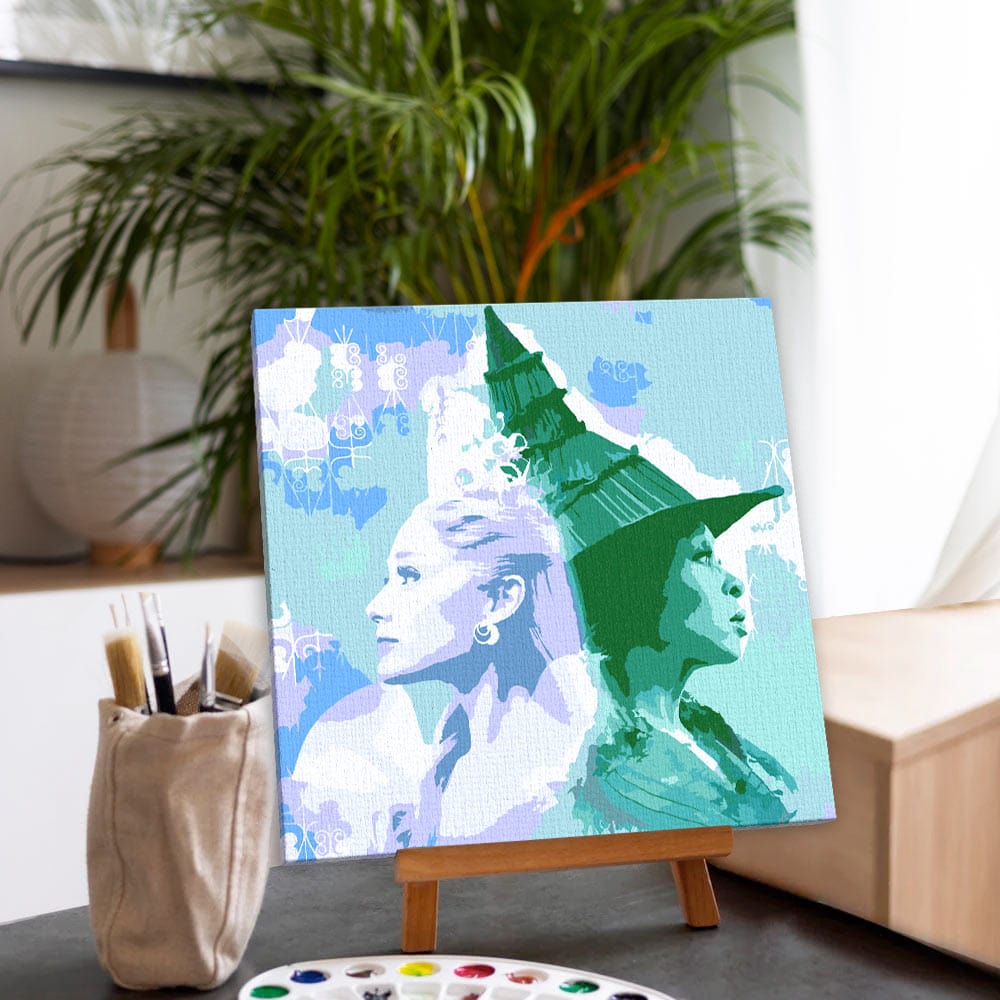 Glinda & Elphaba - Paint By Numbers Kit