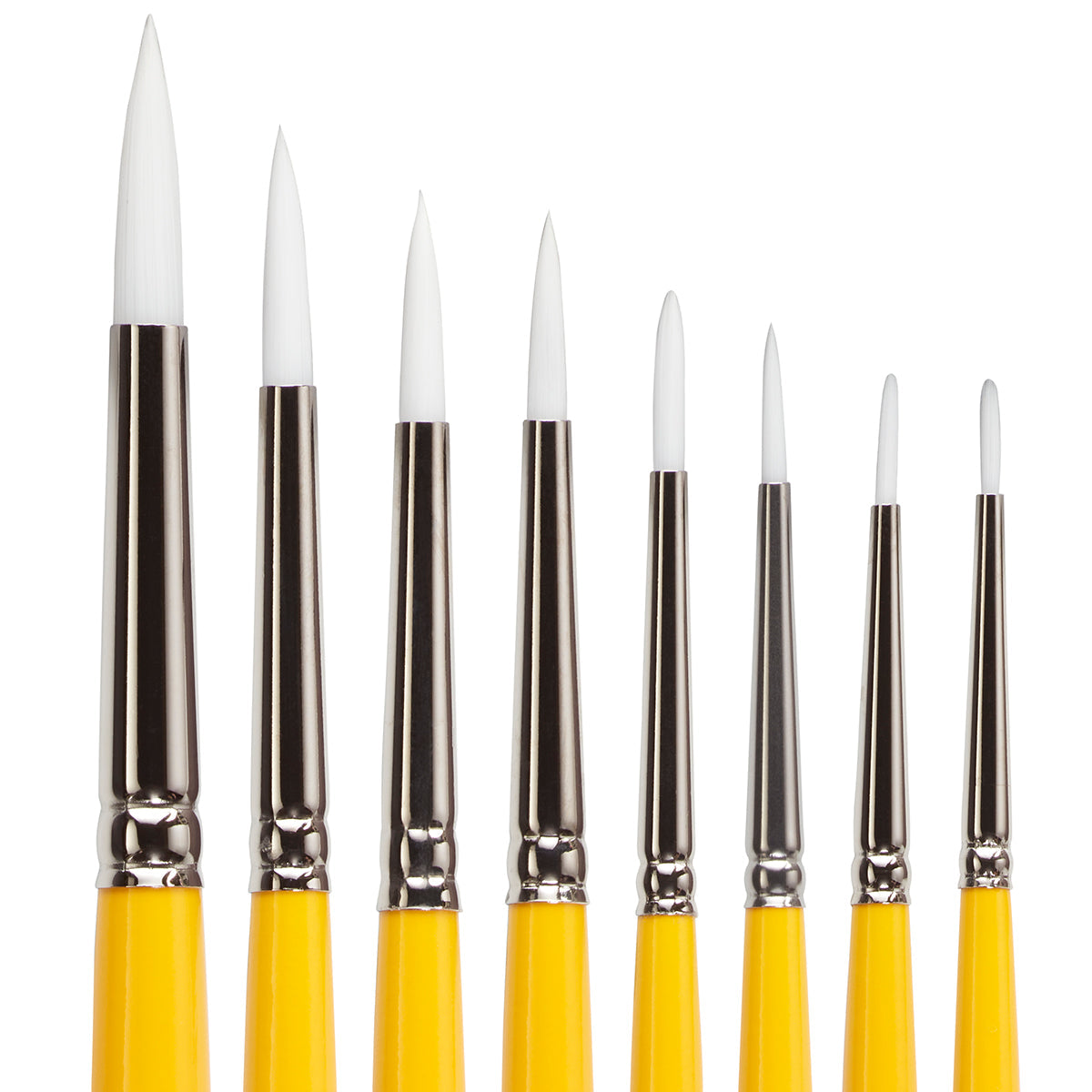 White Nylon 7950 Round Set, 8 pc