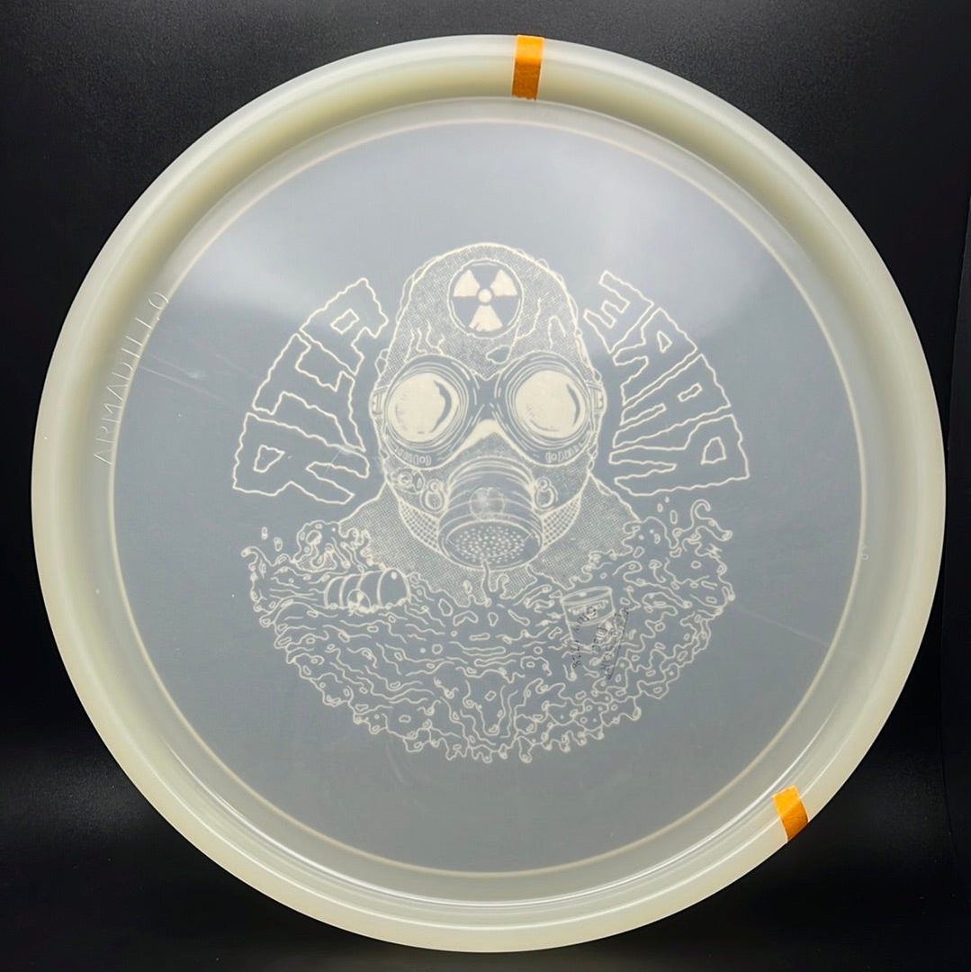 Glow Armadillo - Limited RADioactive Man Stamp