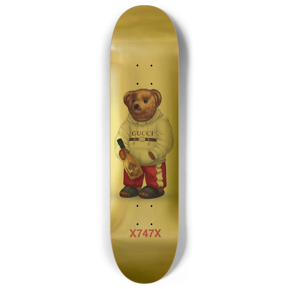 X747X GUCCI BEAR LIKE GOLD PLATED DESIGN