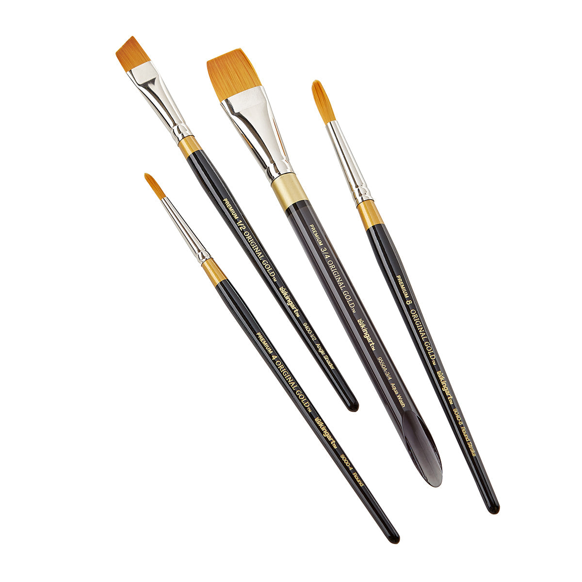 Original Gold® Brushes 4 pc