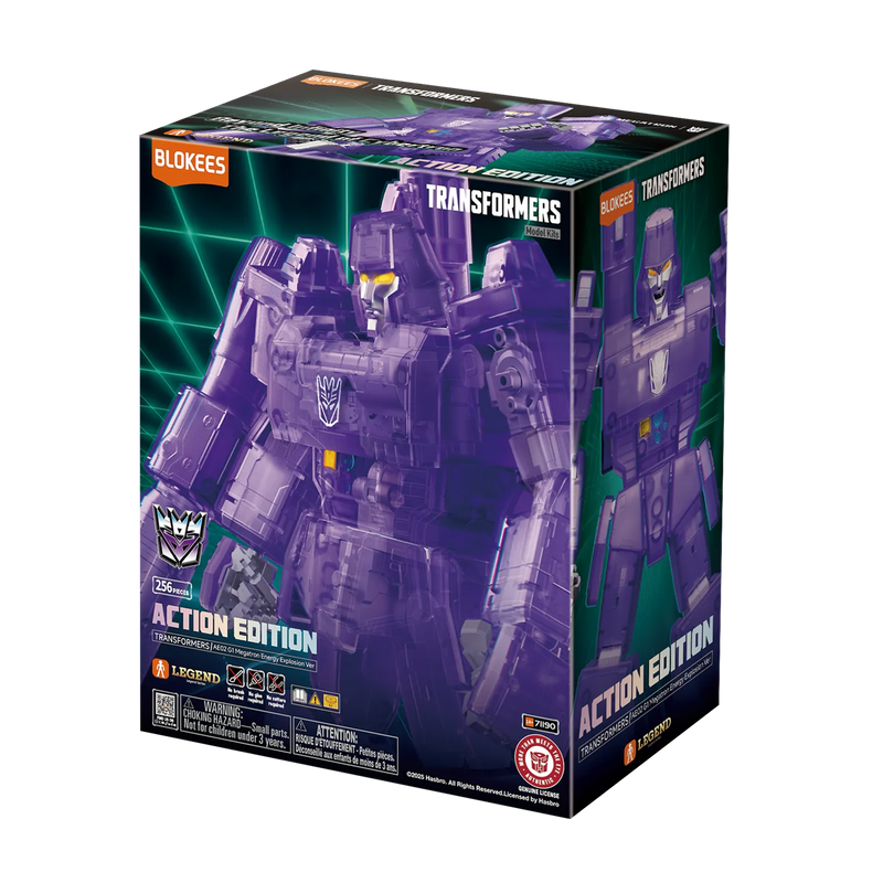 71190 Blokees Transformers Action Edition Megatron Energy Explosion Vers