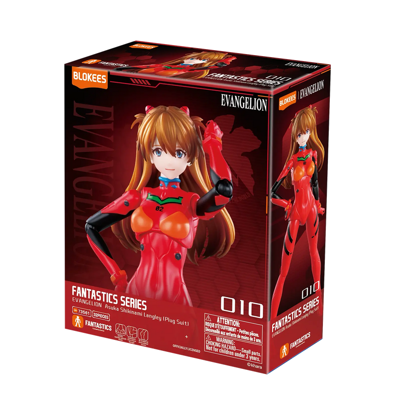 Blokees | Evangelion Fantastics Series - 03 Asuka Shikinami Langley (Plug Suit)
