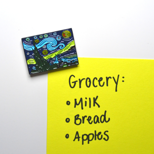 Today is Art Day - Famous Art Enamel Magnet - Select Piece(s)