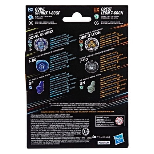 Beyblade X Dual Pack Set - Select Set(s)