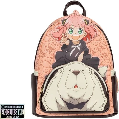 Loungefly Spy x Family Anya and Bond Mini-Backpack - Entertainment Earth Exclusive