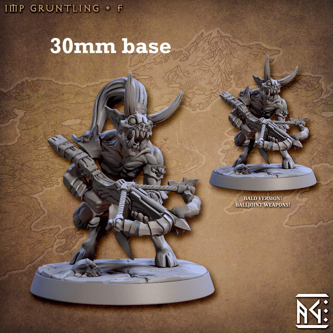 Imp Gruntling: Sculpt F (Demon Minion)