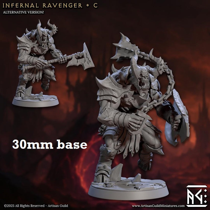 Infernal Ravager: Sculpt C (Demon Warrior)
