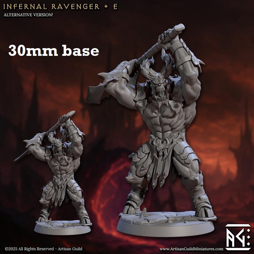 Infernal Ravager: Sculpt E (Demon Warrior)