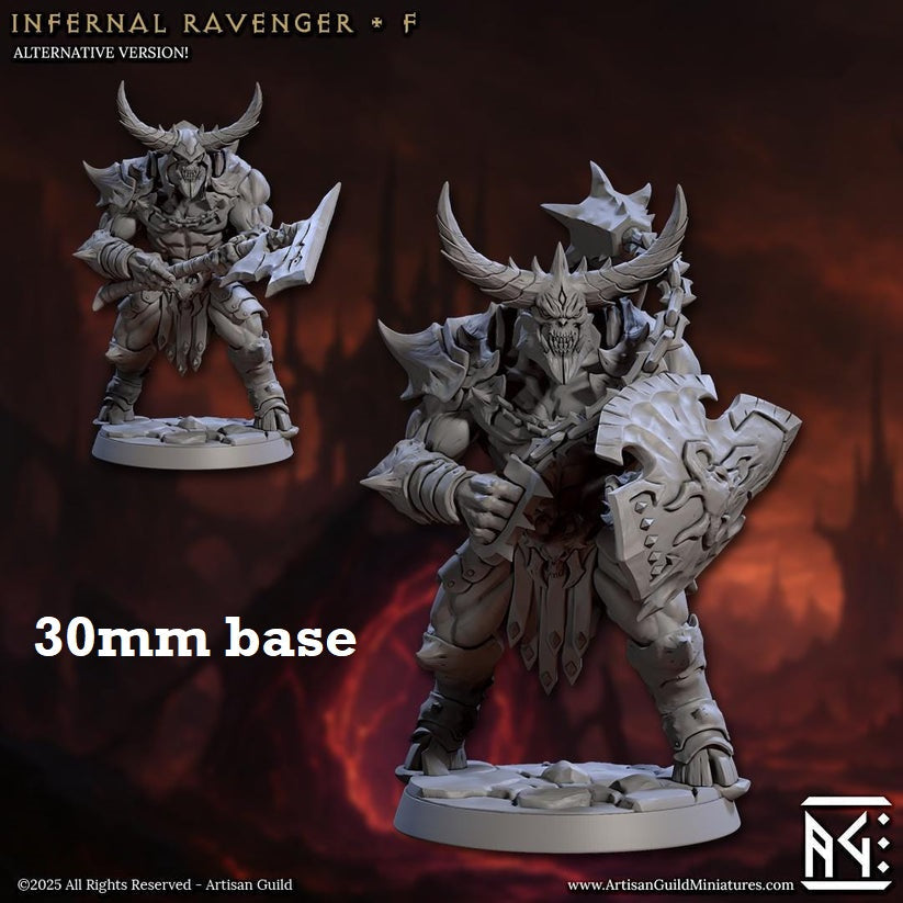 Infernal Ravager: Sculpt F (Demon Warrior)