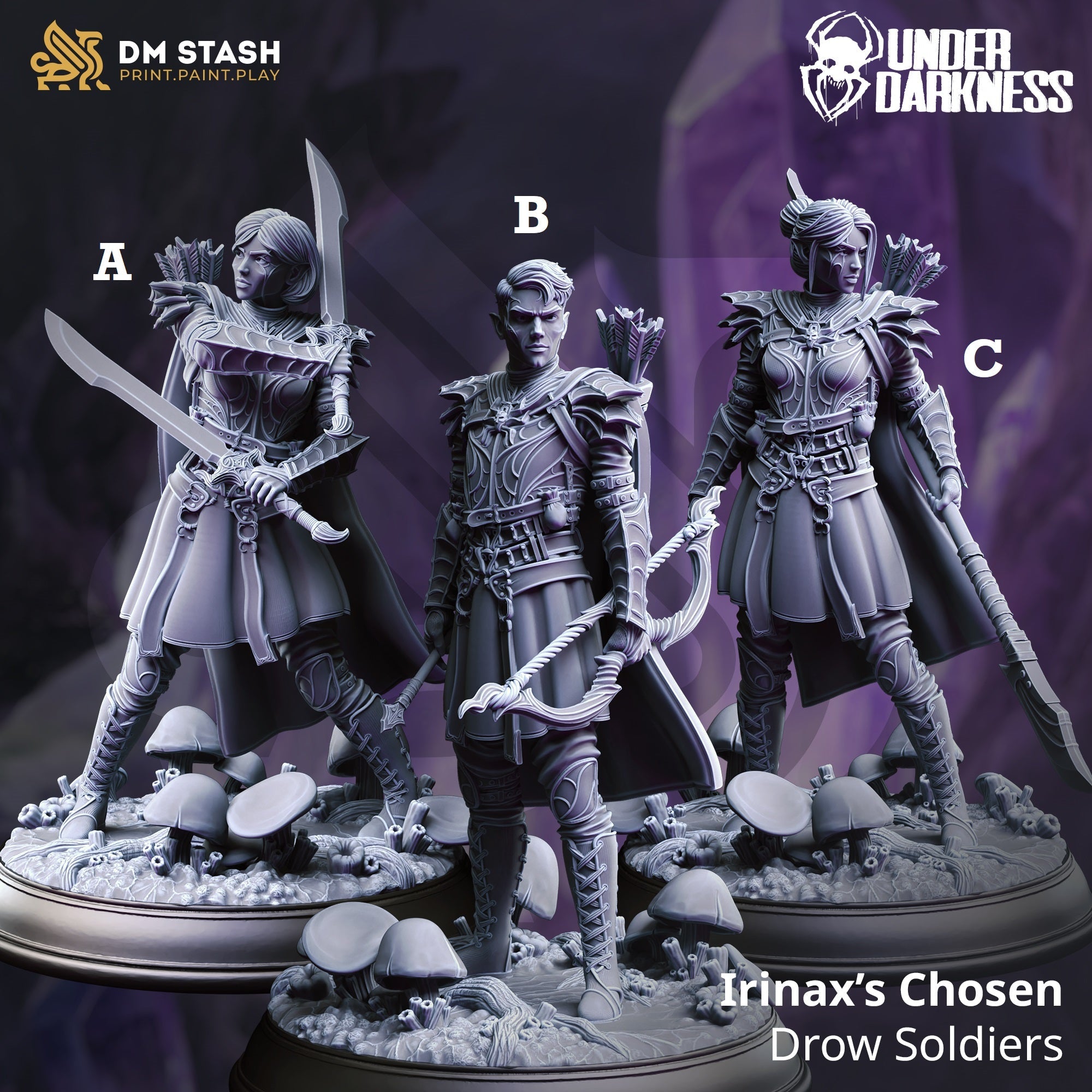 Irinax’s Chosen, Drow Soldiers