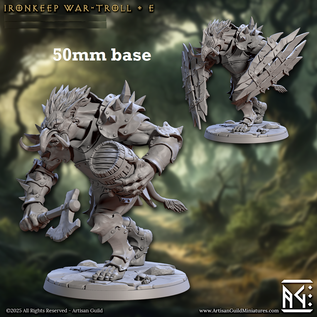 Ironkeep War-Troll: Sculpt E