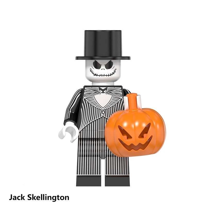 Jack Skellington Custom Minifig – The Pumpkin King
