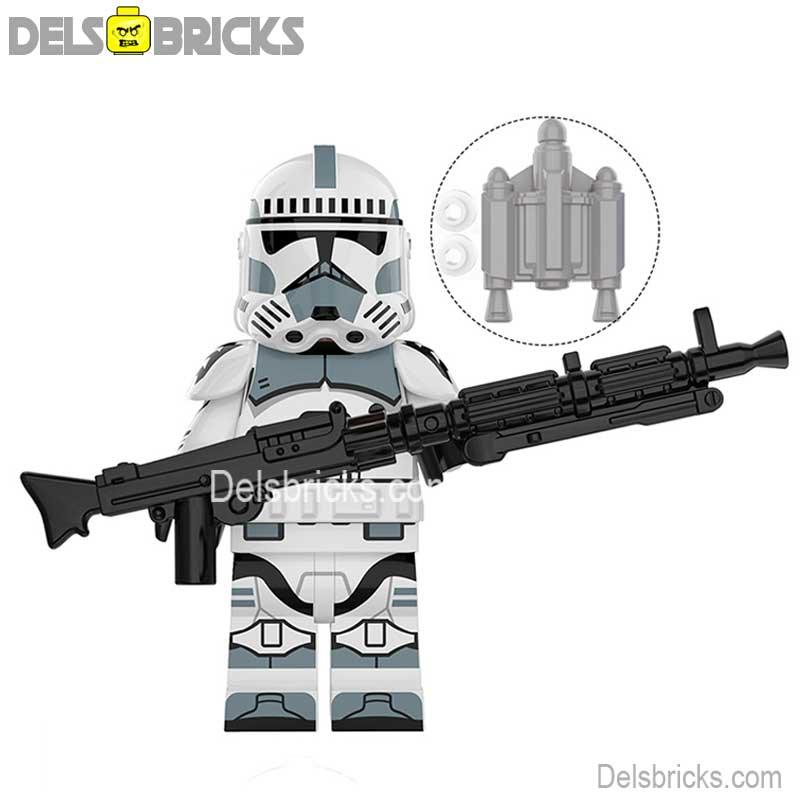 Wolf pack 104th Kamino Clone trooper Lego Star Wars Minifigures Custom Toys 6