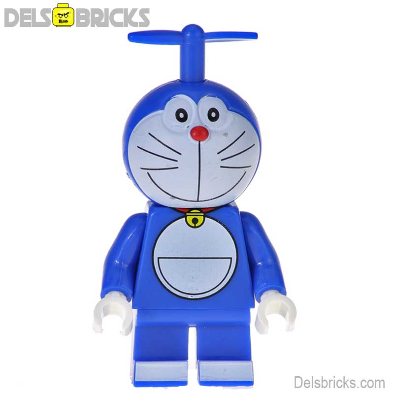 Doraemon Lego Minifigures Anime custom toys