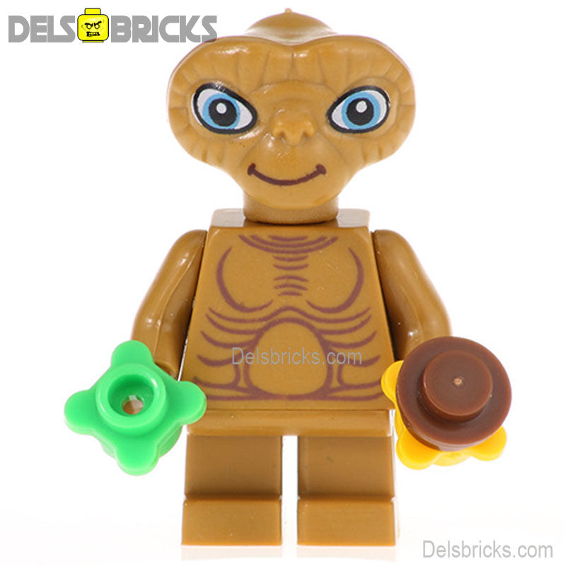 ET The Extraterrestrial Lego Minifigures Custom Toys