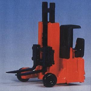 Kibri 11756 HO Scale Construction Equipment -- Small Forklift (red)
